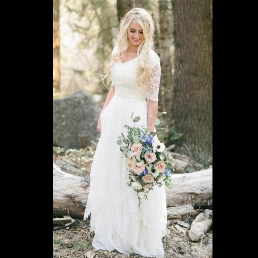 🌻Boho style wedding dress🌻👰